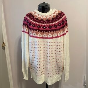 Fair isles sweater